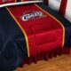 NBA Cleveland Cavaliers Sidelines Comforter, Twin, Cordovan