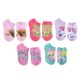 JoJo Siwa Girls No Show Socks, Blush (5 Pack), Small US