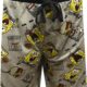 Briefly Stated Mens Nickelodeon SpongeBob Ready to Go to Work Long Sleep Shorts (XX-Large), Grey